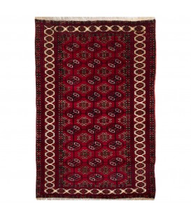 Handgeknüpfter Turkmenen Teppich. Ziffer 141166