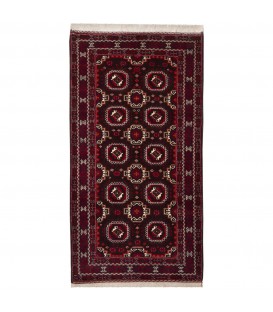 イランの手作りカーペット バルーチ 番号 141170 - 103 × 191