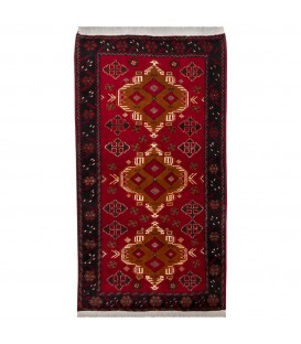 イランの手作りカーペット バルーチ 番号 141172 - 98 × 176