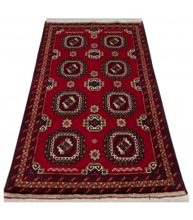 イランの手作りカーペット バルーチ 番号 141176 - 96 × 180