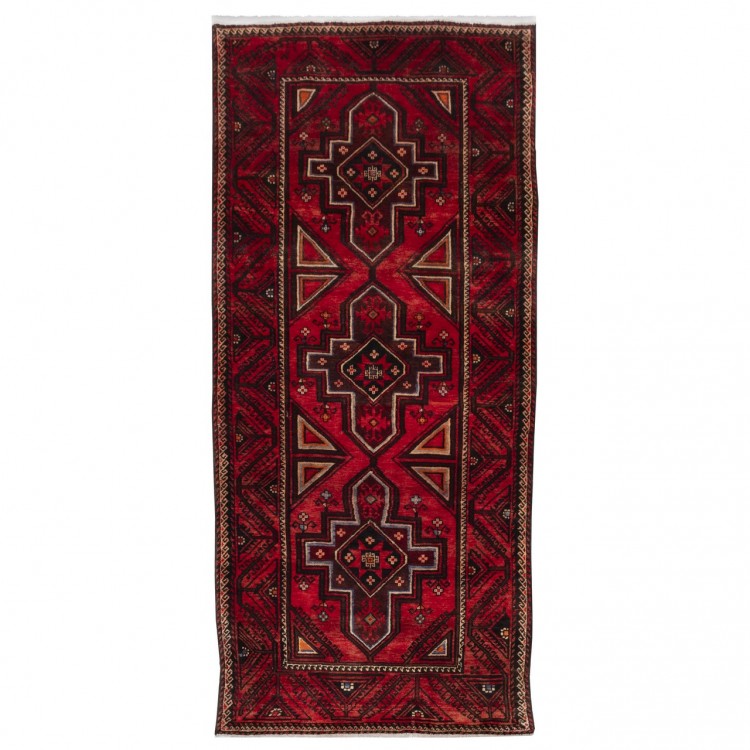 Персидский ковер ручной работы Балуч Код 141188 - 128 × 277
