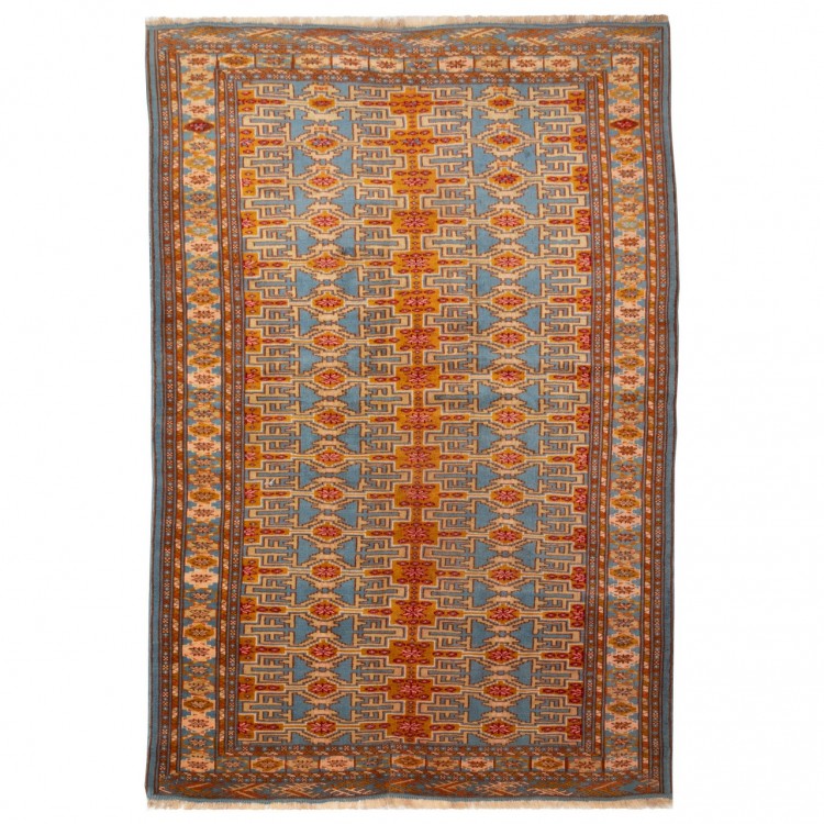 Персидский ковер ручной работы туркменский Код 166192 - 128 × 185
