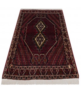 イランの手作りカーペット アフシャー 番号 166200 - 115 × 155