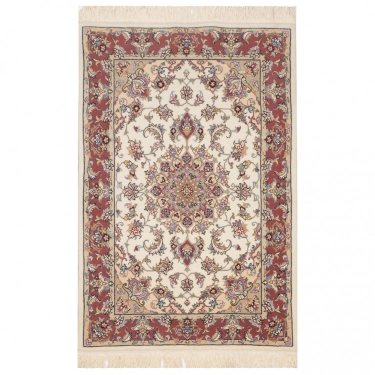 イランの手作りカーペット タブリーズ 番号 166204 - 110 × 170