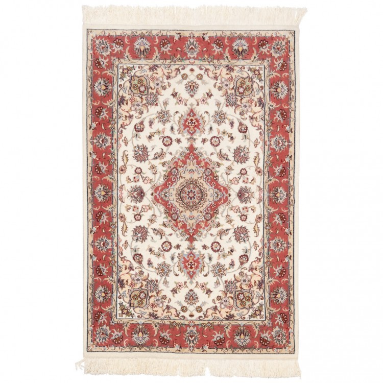イランの手作りカーペット タブリーズ 番号 166216 - 110 × 160