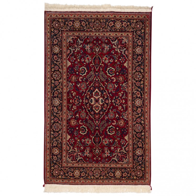 Персидский ковер ручной работы Кашан Код 166225 - 130 × 205
