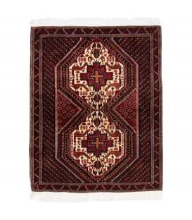 イランの手作りカーペット アフシャー 番号 166236 - 125 × 155