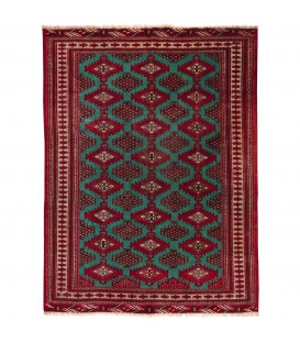 イランの手作りカーペット トルクメン 番号 166241 - 205 × 277