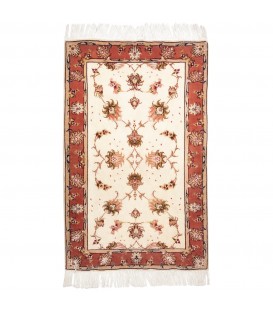 یک جفت فرش دستباف قدیمی یک متری تبریز کد 166243