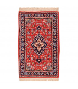 イランの手作りカーペット ヤズド 番号 166249 - 75 × 110
