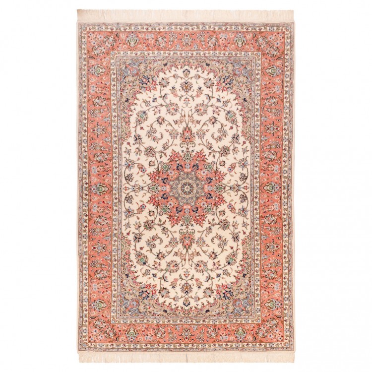 イランの手作りカーペット ヤズド 番号 166269 - 199 × 300