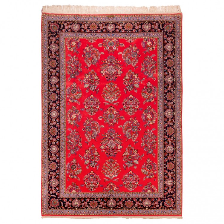 Персидский ковер ручной работы Кашан Код 166288 - 287 × 403