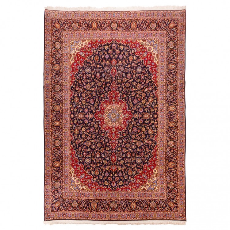 Персидский ковер ручной работы Кашан Код 166290 - 300 × 430