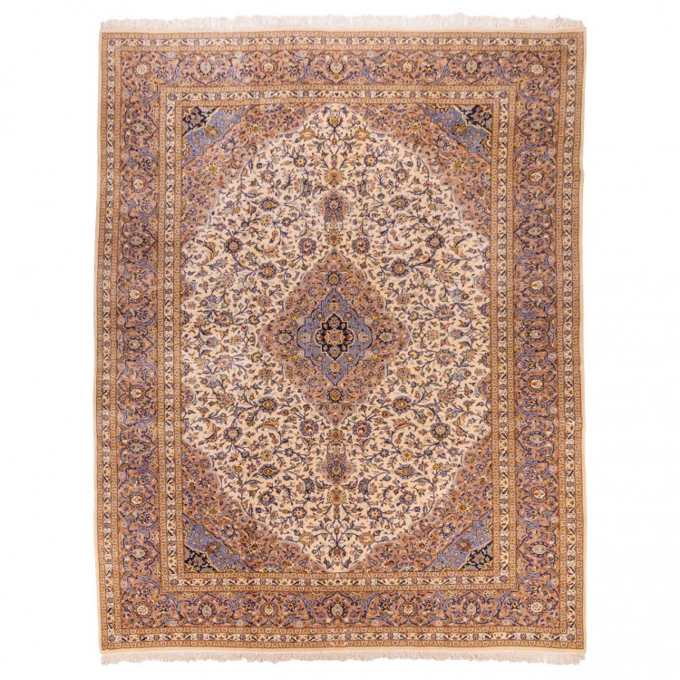 イランの手作りカーペット カシャン 番号 166293 - 307 × 400