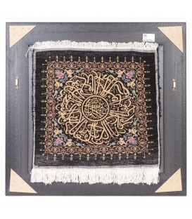 イランの手作り絵画絨毯 コラサン 番号 912053