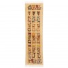 Tappeto persiano Qashqai annodato a mano codice 189007 - 48 × 172
