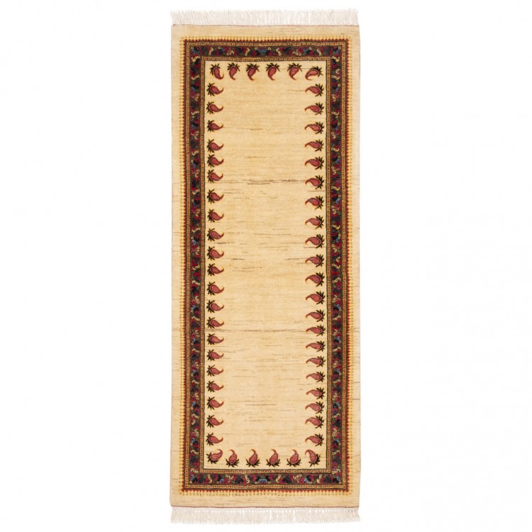 Tappeto persiano Qashqai annodato a mano codice 189011 - 69 × 170