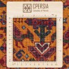 Tappeto persiano Qashqai annodato a mano codice 189046 - 37 × 39
