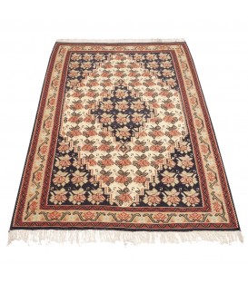 Персидский килим ручной работы Биджар Код 151032 - 111 × 156