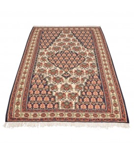 Персидский килим ручной работы Биджар Код 151034 - 113 × 157