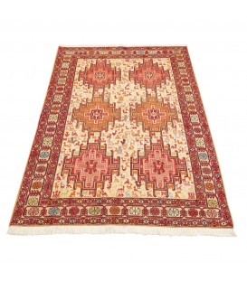 Персидский килим ручной работы Шахсевены Код 151038 - 97 × 140