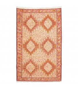 Персидский килим ручной работы Шахсевены Код 151049 - 120 × 191