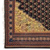 Kilim persiano Bijar annodato a mano codice 151052 - 142 × 218
