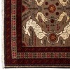 Персидский ковер ручной работы Балуч Код 151057 - 88 × 165