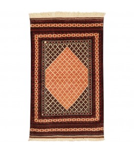 イランの手作りカーペット バルーチ 番号 151063 - 95 × 158