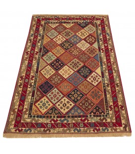 Персидский килим ручной работы Шахсевены Код 151015 - 110 × 146