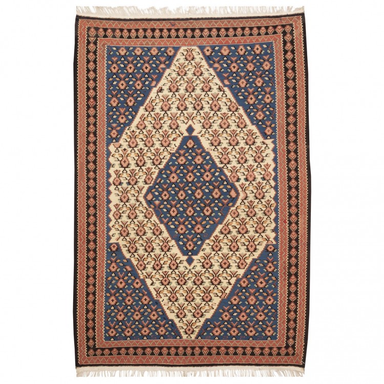 Персидский килим ручной работы Биджар Код 151028 - 106 × 154
