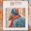 Tableau tapis persan Tabriz fait main Réf ID 902370