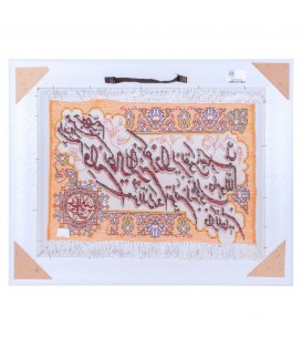 イランの手作り絵画絨毯 タブリーズ 番号 902381