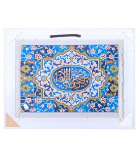 イランの手作り絵画絨毯 コム 番号 902419