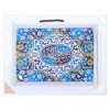 Tableau tapis persan Qom fait main Réf ID 902419