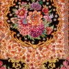 تابلو فرش دستباف ترنج گل قم کد 902438