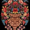 イランの手作り絵画絨毯 コム 番号 902451