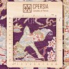 Tableau tapis persan Qom fait main Réf ID 902455