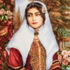 イランの手作り絵画絨毯 タブリーズ 番号 902462