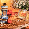 Tableau tapis persan Tabriz fait main Réf ID 902465