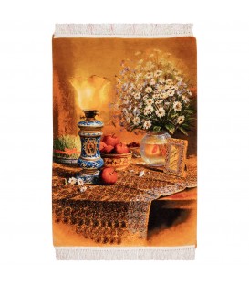 Tableau tapis persan Tabriz fait main Réf ID 902467