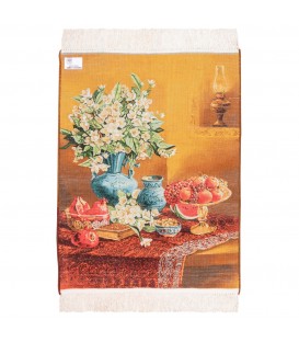 イランの手作り絵画絨毯 タブリーズ 番号 902473
