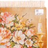 تابلو فرش دستباف گل در گلدان با شمع و قلم تبریز کد 902479