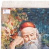Tableau tapis persan Tabriz fait main Réf ID 902489
