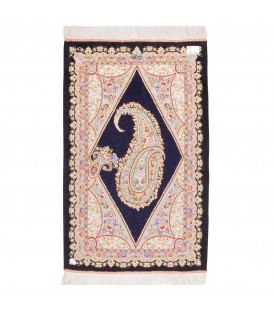 Tableau tapis persan Qom fait main Réf ID 902503