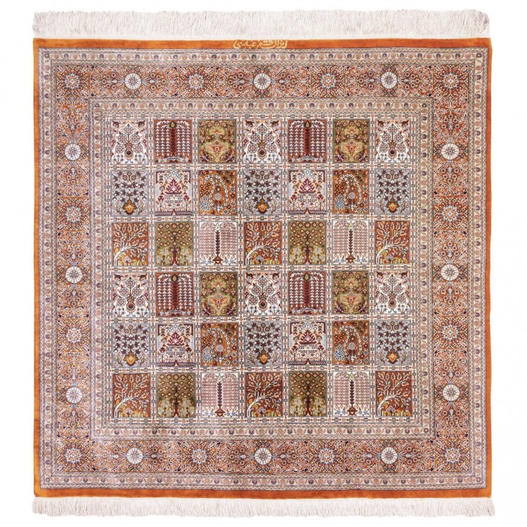 Персидский ковер ручной работы Кома Код 172112 - 100 × 100