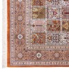 Tappeto persiano Qom annodato a mano codice 172112 - 100 × 100