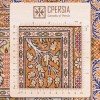 Tappeto persiano Qom annodato a mano codice 172113 - 76 × 120