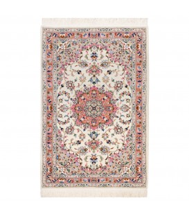 イランの手作りカーペット ヤズド 番号 152023 - 101 × 147