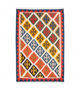 Персидский килим ручной работы Фарс Код 152034 - 104 × 155